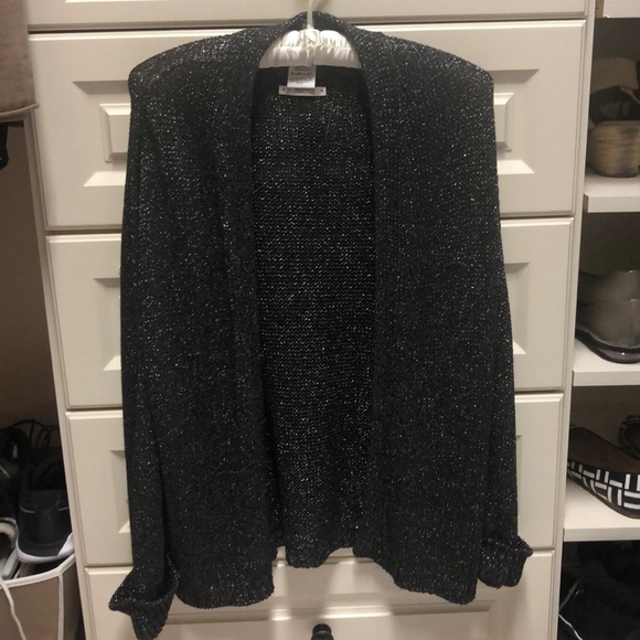 Shimmery black cardigan - Picture 4 of 4